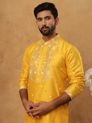 Men’s Festive Rubber Print Kurta