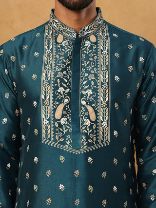 Men’s Festive Rubber Print Kurta