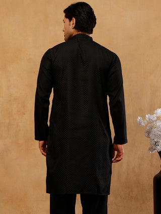 Viscose Rayon Embroidered Kurta for Men