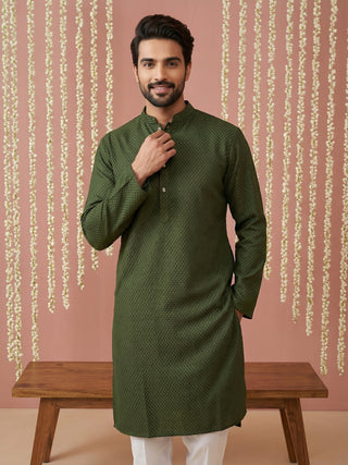 Embroidered Kurta for Men
