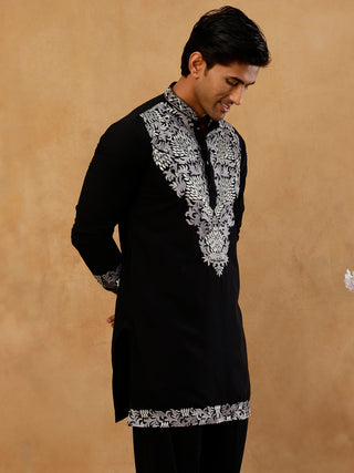 Japanese Fabric Embroidered Kurta for Men