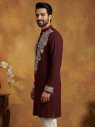 Japanese Fabric Embroidered Kurta