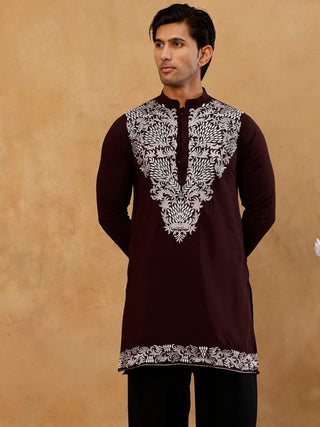 Japanese Fabric Embroidered Kurta for Men
