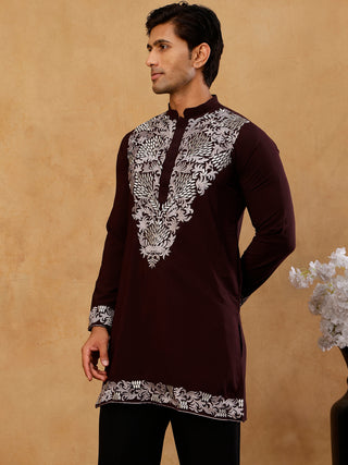 Japanese Fabric Embroidered Kurta for Men