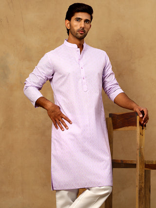 Traditional Printed Kurta for Men