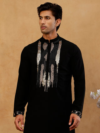 Japanese Fabric Embroidered Kurta for Men