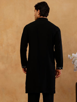 Japanese Fabric Embroidered Kurta for Men