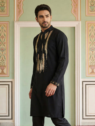 Japanese Fabric Embroidered Kurta