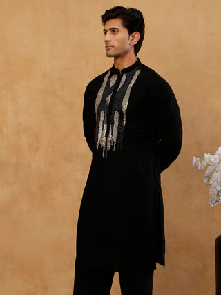 Japanese Fabric Embroidered Kurta for Men