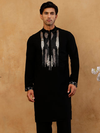 Japanese Fabric Embroidered Kurta for Men