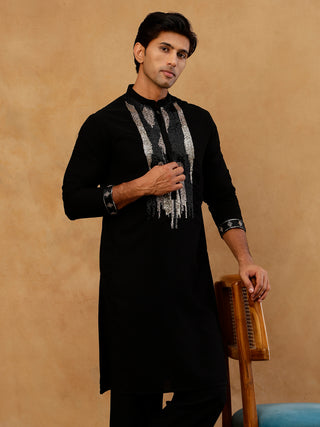 Japanese Fabric Embroidered Kurta for Men