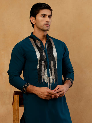 Japanese Fabric Embroidered Kurta for Men