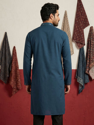 Japanese Fabric Embroidered Kurta