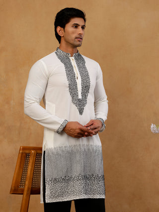 Japanese Imported Embroidered Kurta for Men
