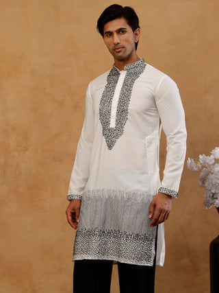 Japanese Imported Embroidered Kurta for Men