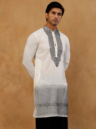 Japanese Imported Embroidered Kurta for Men