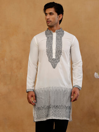 Japanese Imported Embroidered Kurta for Men