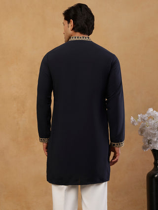Men’s Japanese Fabric Embroidered Kurta