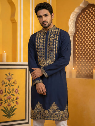 Men’s Japanese Embroidered Kurta