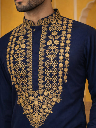 Men’s Japanese Embroidered Kurta