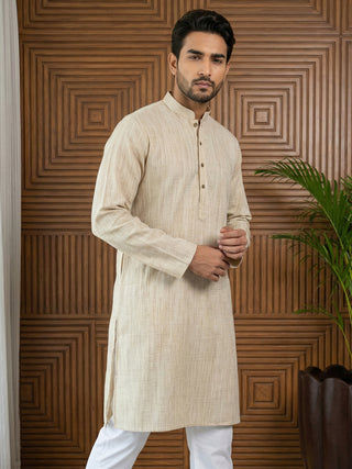 Woven Design Kurta for Men