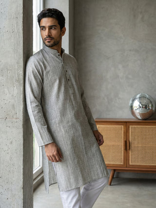 Woven Design Kurta for Men