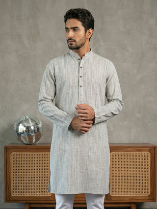 Woven Design Kurta for Men
