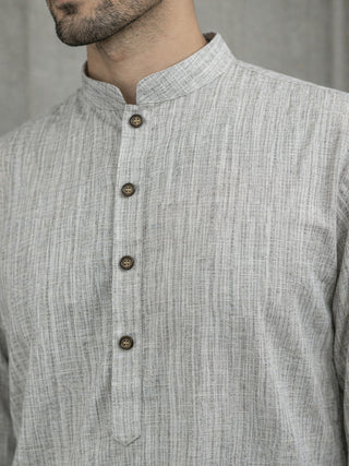 Woven Design Kurta for Men