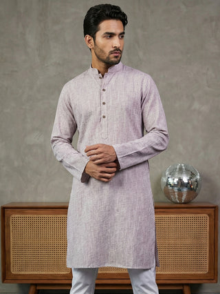 Woven Design Kurta for Men
