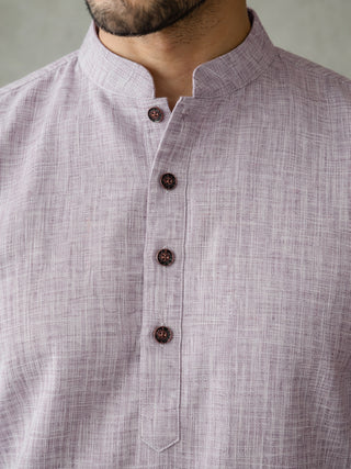 Woven Design Kurta for Men