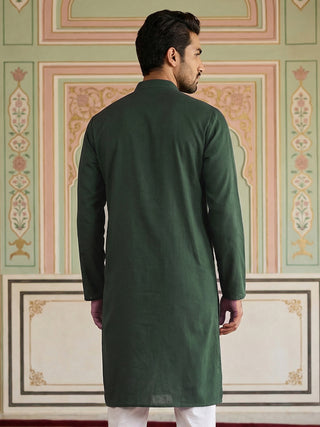 Japanese Embroidered Festive Kurta for Men