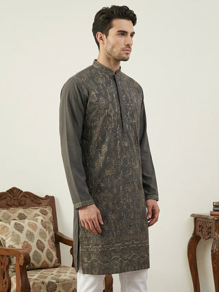 Japanese Embroidery Traditional Kurta
