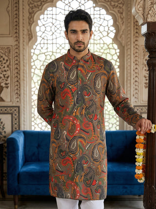 Paisley Printed Kurta