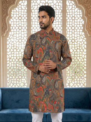 Paisley Printed Kurta