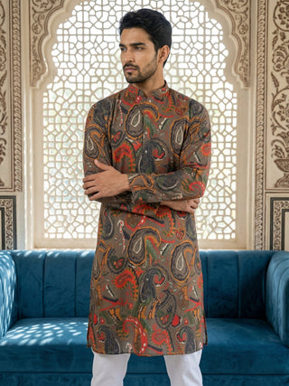 Paisley Printed Kurta