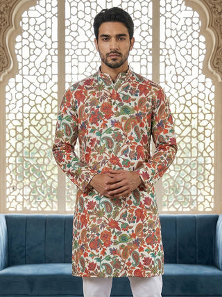 Paisley Floral Printed Kurta