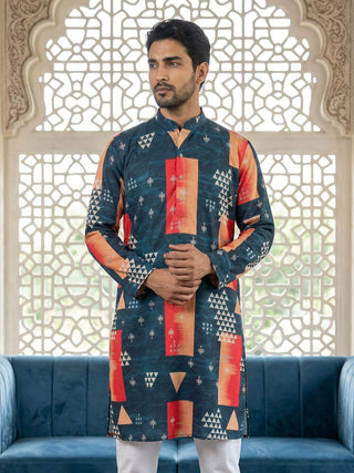 Geometric Printed Kurta