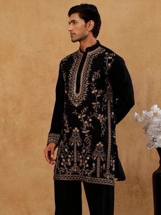 Men's Japanese Fabric Embroidered Kurta