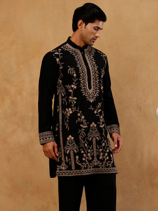 Men's Japanese Fabric Embroidered Kurta