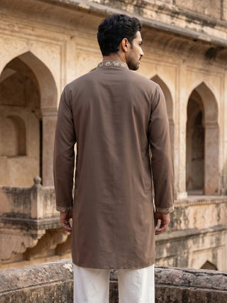 Japanese Fabric Embroidered Kurta