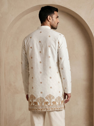 Premium Printed & Thread Work Kurta