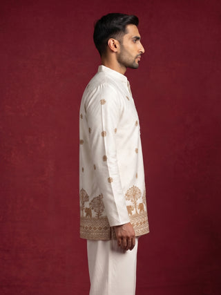 Premium Printed & Thread Work Kurta