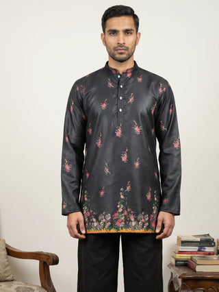 Men's Floral Printed Kurtas
