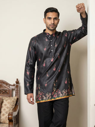 Men's Floral Printed Kurtas