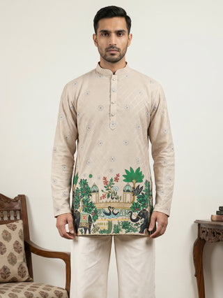 Premium Cotton Blend Printed Ethnic Kurtas