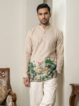 Premium Cotton Blend Printed Ethnic Kurtas