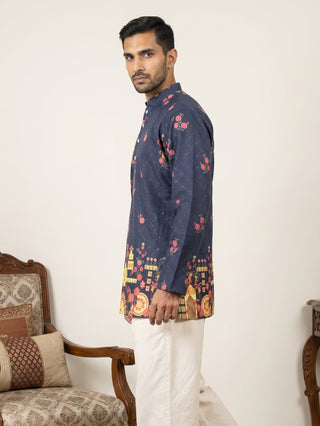 Premium Cotton Blend Printed Ethnic Kurtas