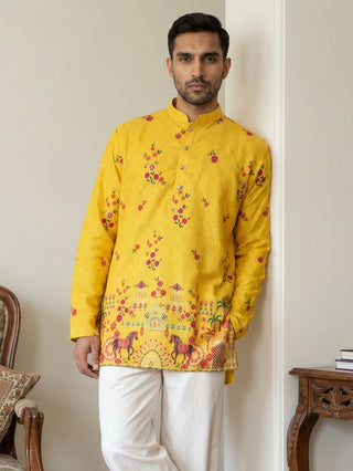 Premium Cotton Blend Printed Ethnic Kurtas
