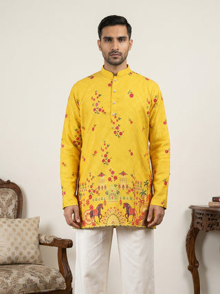 Premium Cotton Blend Printed Ethnic Kurtas