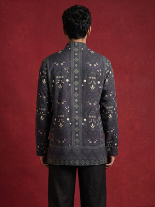 Cotton Blend Ethnic Printed Kurta